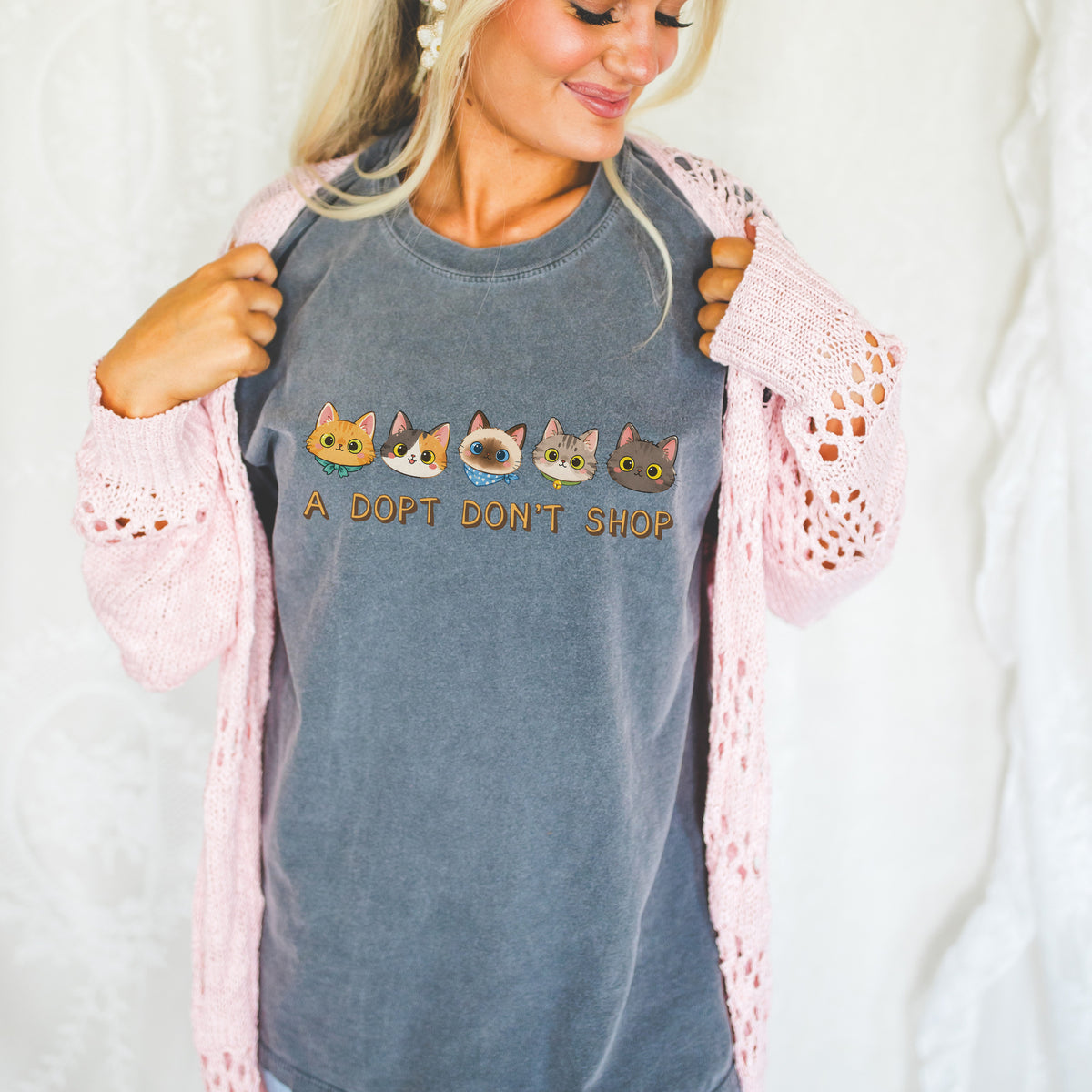 Adopt Don't Shop Comfort Colors T-Shirt