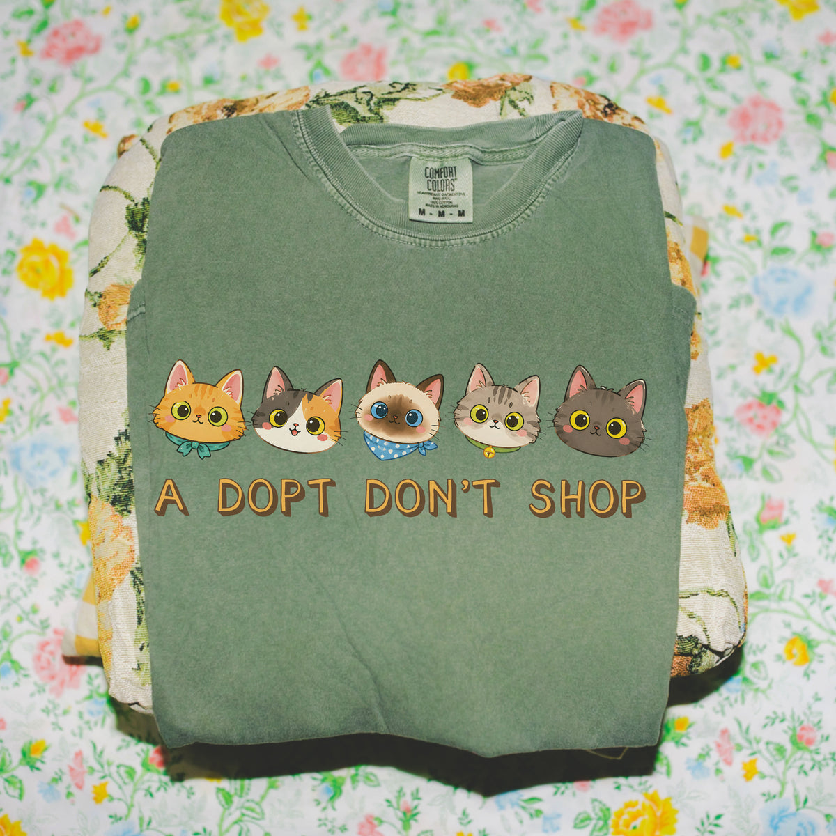 Adopt Don't Shop Comfort Colors T-Shirt