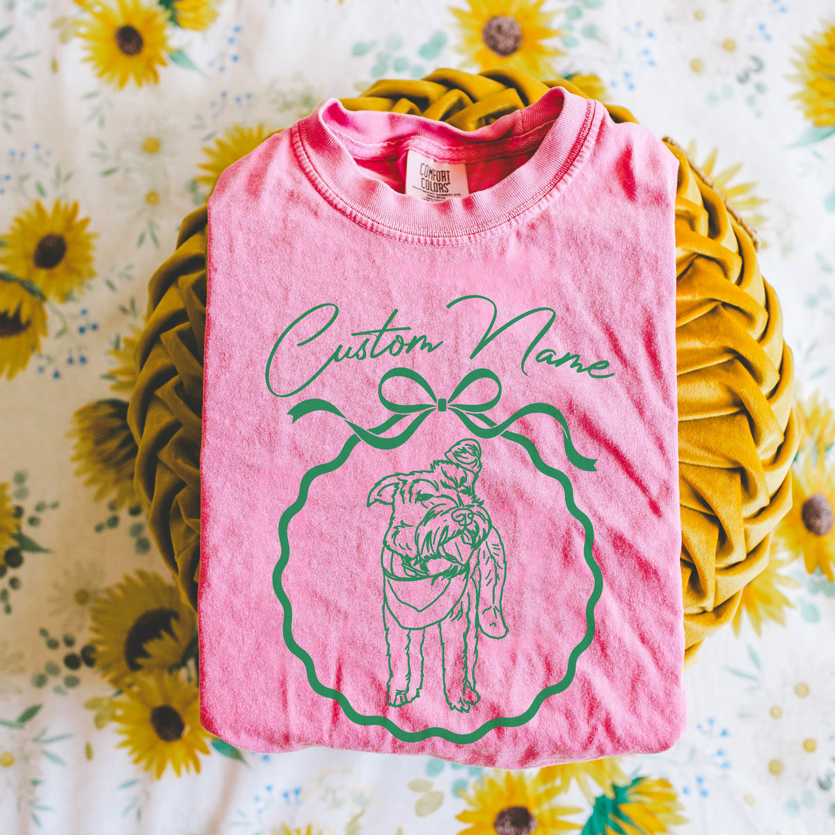 Custom Pet From Photo Shirt, Personalized Hand Drawn Pet Tee